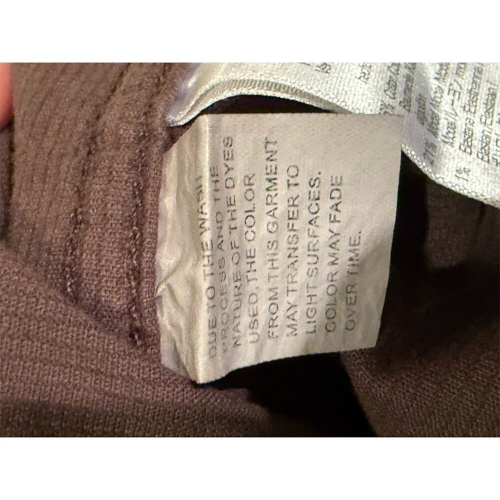 Madewell Pants Womens Size 31 Brown High Rise Straight Leg Patch Pockets - Picture 8 of 8
